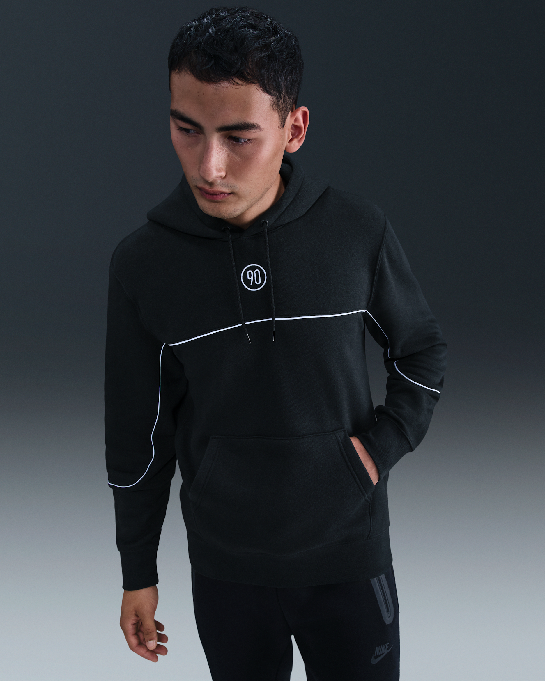 Nike Club Total 90 Men's Soccer Pullover Hoodie. Nike.com